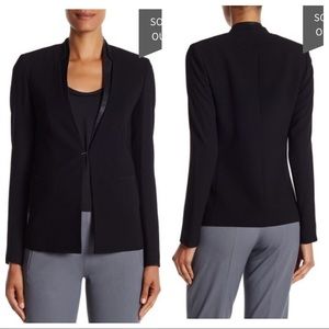 Elie Tahari Darcy Jacket leather lapel